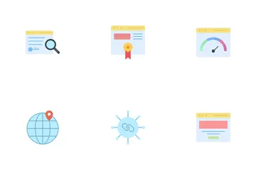 Search Engine Optimisation Icon Pack