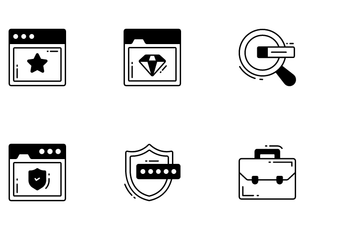 Search Engine Optimization Icon Pack