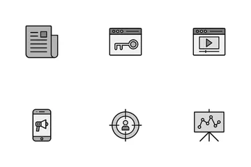 Search Engine Optimization Icon Pack