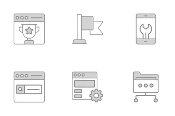 Search Engine Optimization Icon Pack