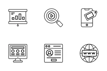 Search Engine Optimization Icon Pack