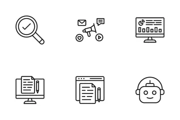 Search Engine Optimization Icon Pack