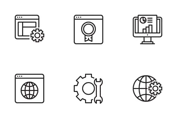 Search Engine Optimization Icon Pack