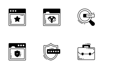 Search Engine Optimization Icon Pack