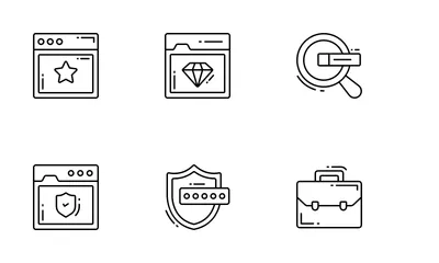 Search Engine Optimization Icon Pack