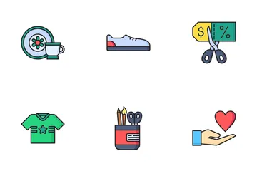 Second Hand Store Icon Pack