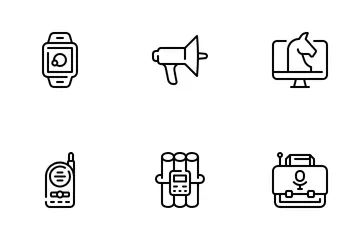 Secret Spy Icon Pack