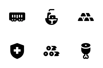 Secteur de l'industrie Pack d'Icônes