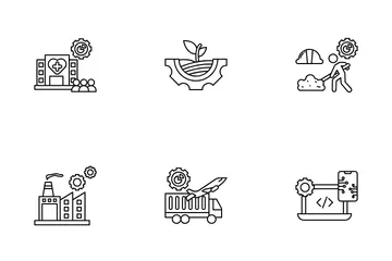 Sector Of Society Icon Pack