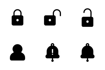 Security / Account / Alarm 2.0 (glyph) Icon Pack