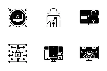 Security & Antivirus 3 Solid Icon Pack