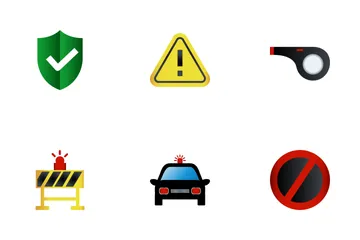 Security Flat Icon Pack