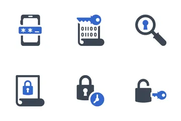 Security Icon Set - 2 Icon Pack