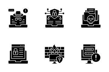 Cíber segurança Pacote de Ícones