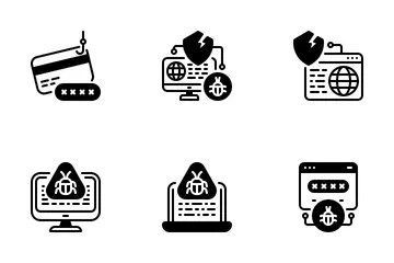 Segurança Cibernética V2 Pacote de Ícones