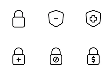 Seguridad Paquete de Iconos