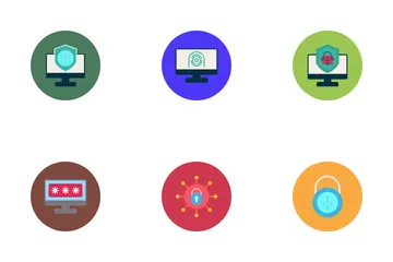 Seguridad Digital Icon Pack