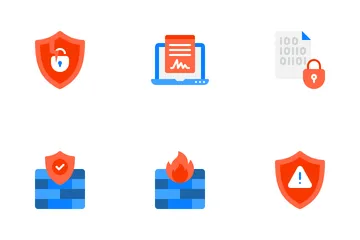 La seguridad informática Paquete de Iconos