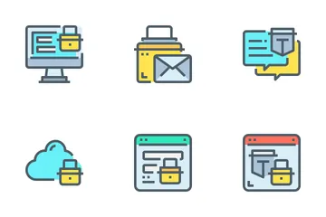 Seguridad de Internet Paquete de Iconos