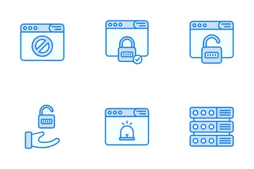 Seguridad de Internet Icon Pack