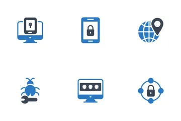 Seguridad de Internet Paquete de Iconos