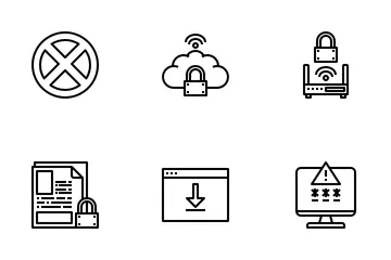 Seguridad Web Paquete de Iconos