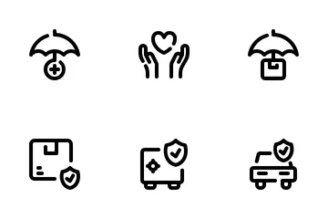 Seguro Paquete de Iconos