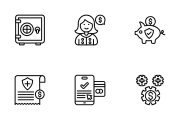 Seguro Paquete de Iconos