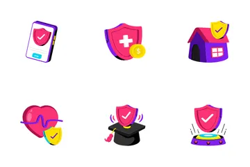 Seguro Paquete de Iconos