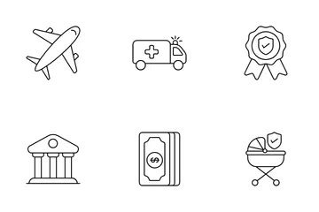 Seguros Vol 1 Paquete de Iconos