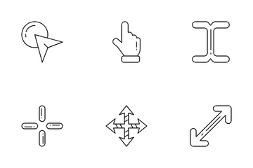 Selection And Cursor Icon Pack