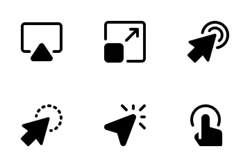 Selection And Cursors Icon Pack