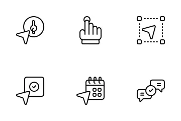 Selection And Cursors Icon Pack