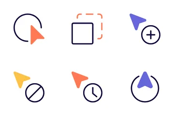 Selection And Cursors Icon Pack