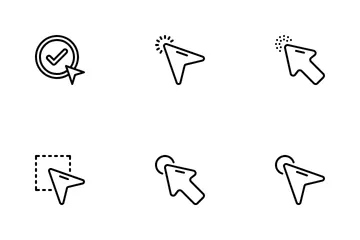 Selection And Cursors Icon Pack