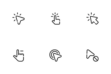 Selection And Cursors Icon Pack