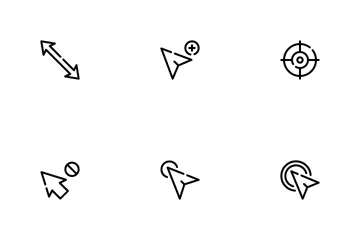 Selection And Cursors Icon Pack