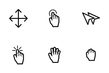 Selection And Cursors  Icon Pack