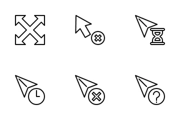 Selection And Cursors Icon Pack