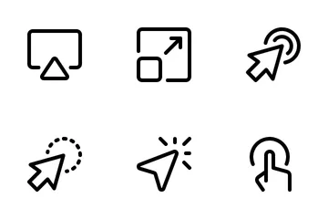 Selection And Cursors Icon Pack