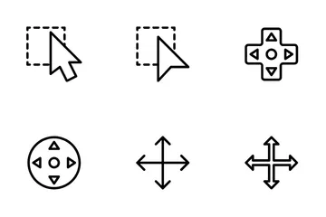 Selection & Cursors Icon Pack