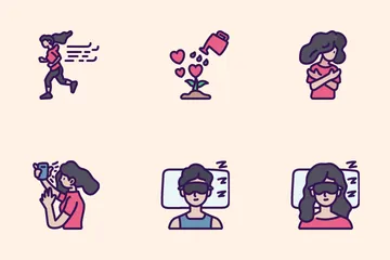 Self Care Icon Pack