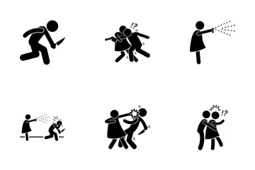 Self Defense Icon Pack