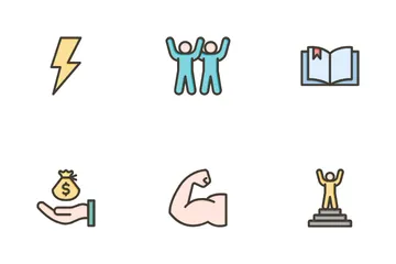 Self Motivation Icon Pack