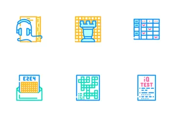 Self Study Lessons Icon Pack