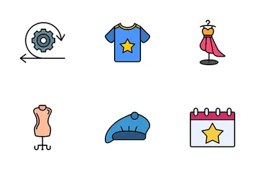 Semana da Moda Pacote de Ícones