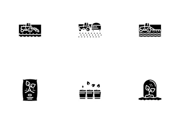 Semeando Agrícola Pacote de Ícones
