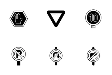 Señal de tráfico Paquete de Iconos
