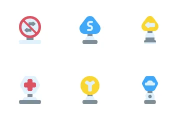 Señal de tráfico Paquete de Iconos