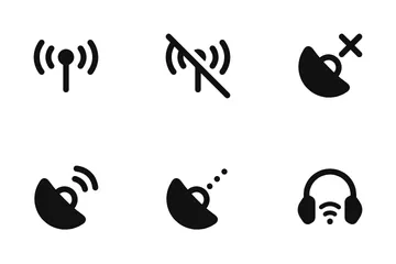 Wifi y señal Paquete de Iconos